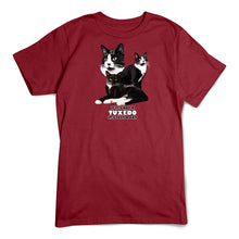 Load image into Gallery viewer, Tuxedo Cat T-Shirt, Not Just A Cat
