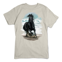 Load image into Gallery viewer, Horse T-Shirt, On The Beach
