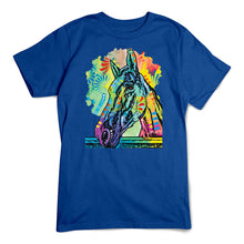 Load image into Gallery viewer, Horse T-Shirt, Rainbow Horse
