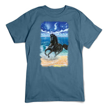 Load image into Gallery viewer, Horse T-Shirt, Black Stallion
