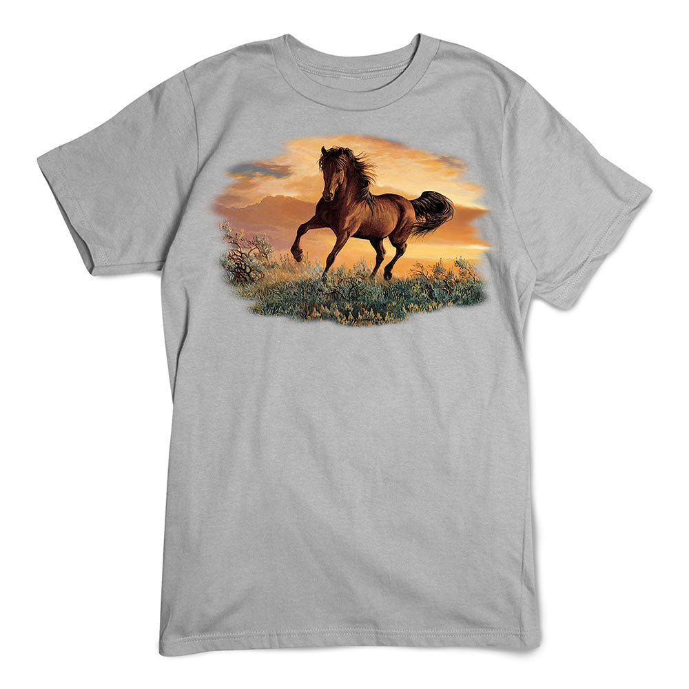 Horse T-Shirt, Chasing A Dream Sign