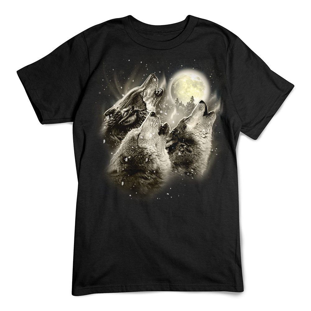 Wolf T-Shirt, Wolf Howl
