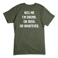 Load image into Gallery viewer, St. Patrick&#39;s Day T-Shirt, Kiss Me Or Whatever
