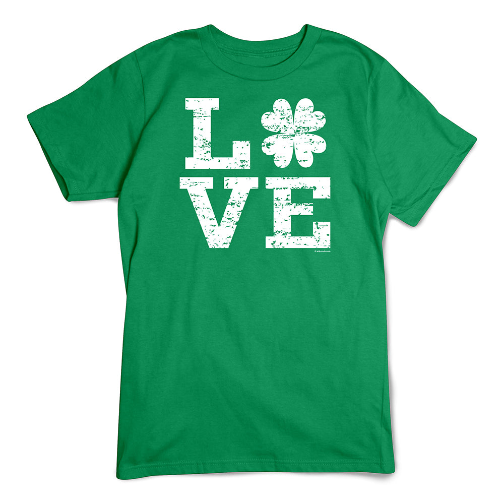 St. Patrick's Day T-Shirt, Love Irish