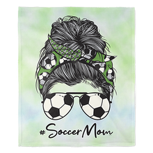 Load image into Gallery viewer, 50&quot; x 60&quot; Soccer Mom Plush Minky Blanket

