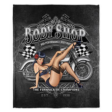 Load image into Gallery viewer, 50&quot; x 60&quot; Body Shop Plush Minky Blanket
