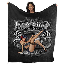 Load image into Gallery viewer, 50&quot; x 60&quot; Body Shop Plush Minky Blanket
