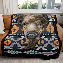 Load image into Gallery viewer, 50&quot; x 60&quot; Buffalo Plush Minky Blanket
