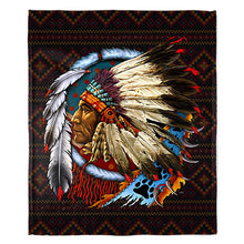 Load image into Gallery viewer, 50&quot; x 60&quot; Chief Plush Minky Blanket
