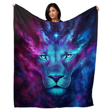 Load image into Gallery viewer, 50&quot; x 60&quot; Dual Lion Plush Minky Blanket
