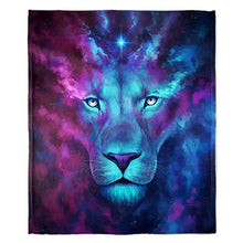 Load image into Gallery viewer, 50&quot; x 60&quot; Dual Lion Plush Minky Blanket
