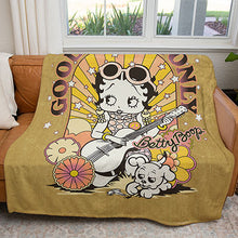 Load image into Gallery viewer, 50&quot; x 60&quot; Good Vibes Only Betty Plush Minky Blanket
