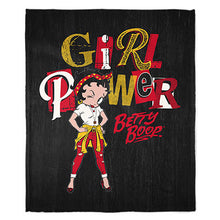Load image into Gallery viewer, 50&quot; x 60&quot; Girl Power Betty Plush Minky Blanket
