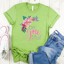 Load image into Gallery viewer, Inspirational T-shirt, Be You TIFUL Tee
