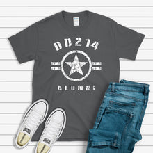 Load image into Gallery viewer, Veterans T-shirt, DD214 Alumni Tee
