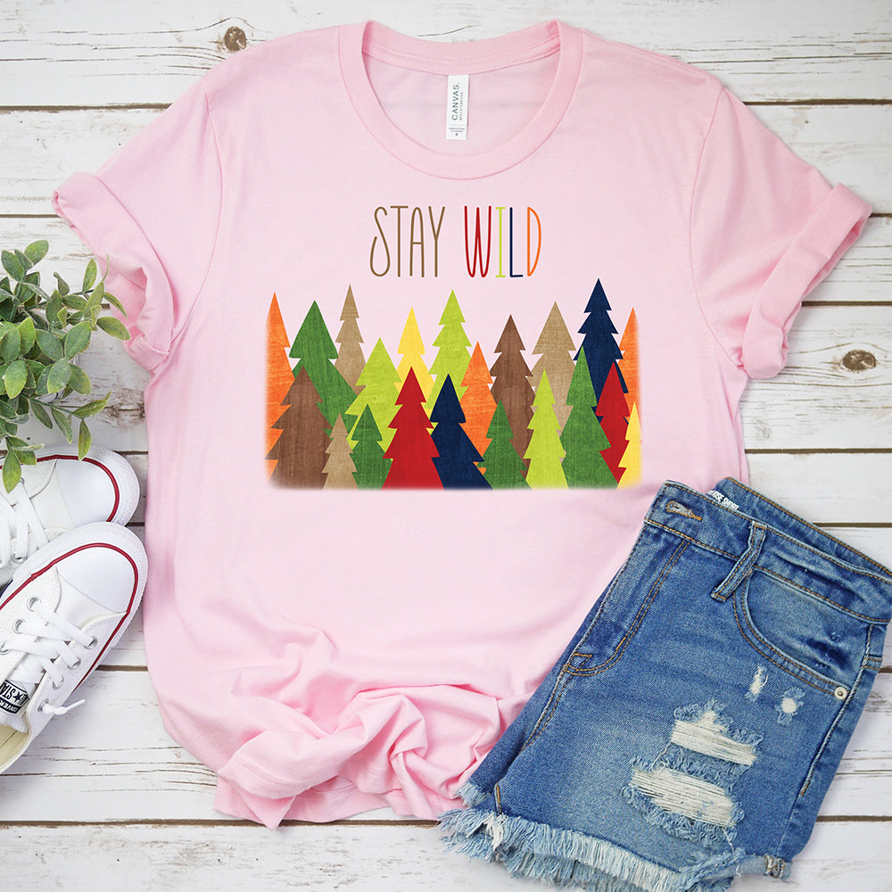 Enjoy the Outdoors T-Shirt, Stay Wild Tee