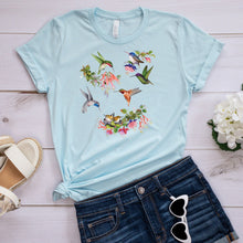 Load image into Gallery viewer, Springtime T-Shirt, Hummingbirds of North America Tee
