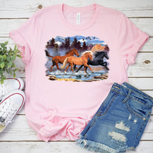 Load image into Gallery viewer, Horses T-Shirt, Horses Running Free Tee
