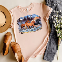Load image into Gallery viewer, Horses T-Shirt, Horses Running Free Tee
