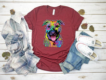 Load image into Gallery viewer, Dog T-Shirt, Don&#39;t Judge My Pitbull Tee
