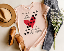 Load image into Gallery viewer, Pets T-Shirt, Paw Prints Tee

