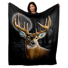 Load image into Gallery viewer, WhiteTail Wilderness 50&quot; x 60&quot; Fleece Blanket
