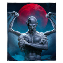 Load image into Gallery viewer, Blood Moon 50&quot; x 60&quot; Fleece Blanket
