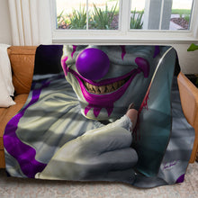 Load image into Gallery viewer, Mischief the Clown 50&quot; x 60&quot; Fleece Blanket
