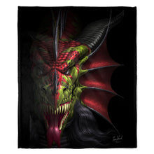 Load image into Gallery viewer, Lair Of Shadows 50&quot; x 60&quot; Fleece Blanket
