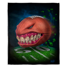 Load image into Gallery viewer, Monster Football 50&quot; x 60&quot; Fleece Blanket
