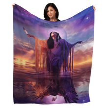 Load image into Gallery viewer, Eagle Spirit 50&quot; x 60&quot; Fleece Blanket
