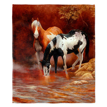 Load image into Gallery viewer, Wild Horse Creek 50&quot; x 60&quot; Fleece Blanket

