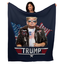 Load image into Gallery viewer, Top Trump 50&quot; x 60&quot; Fleece Blanket
