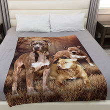 Load image into Gallery viewer, Pitbull 50&quot; x 60&quot; Fleece Blanket
