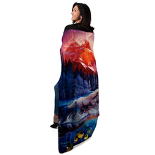 Load image into Gallery viewer, In Another World 50&quot; x 60&quot; Fleece Blanket

