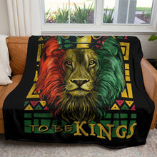 Load image into Gallery viewer, To Be Kings 50&quot; x 60&quot; Fleece Blanket
