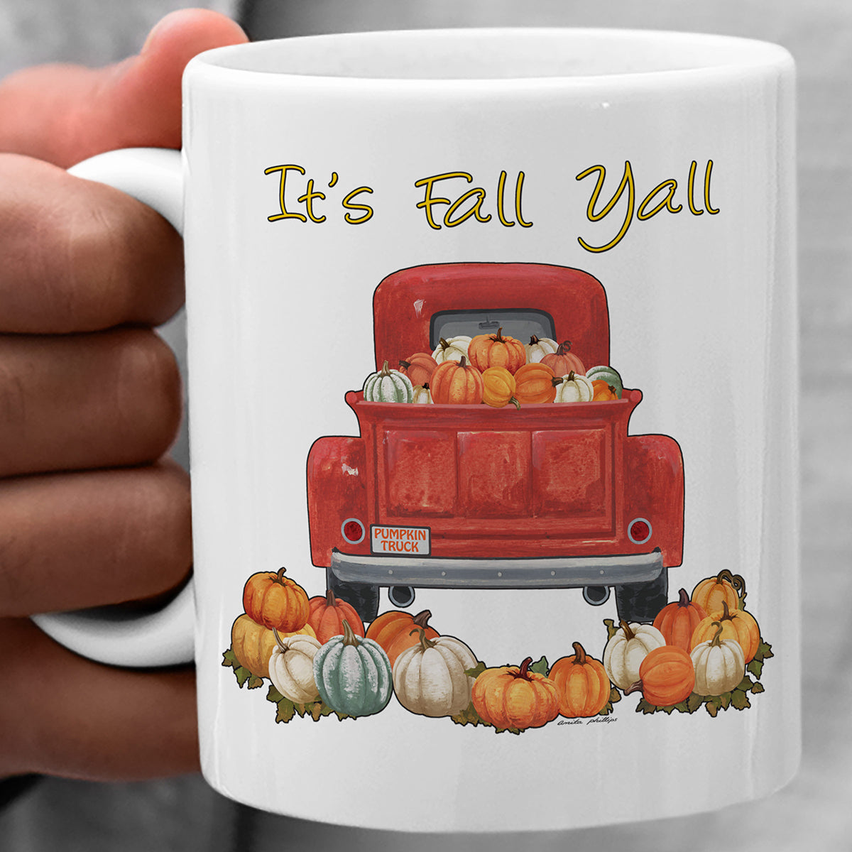 Fall Y'all Truck Coffee Mug