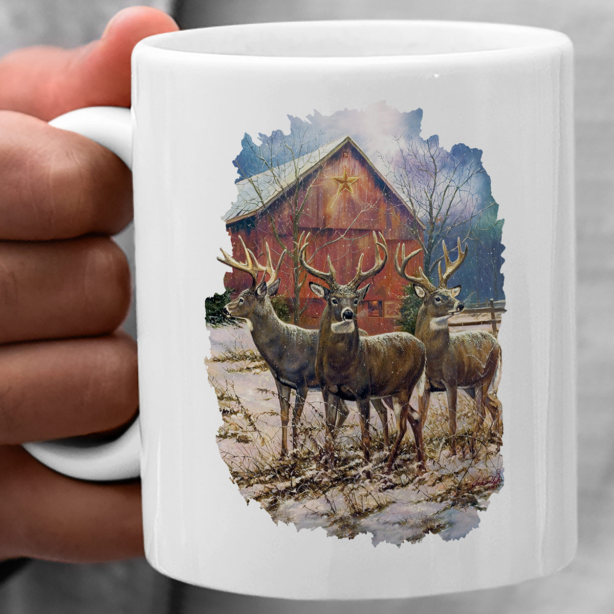 Three Kings - Red Barn Coffee Mug