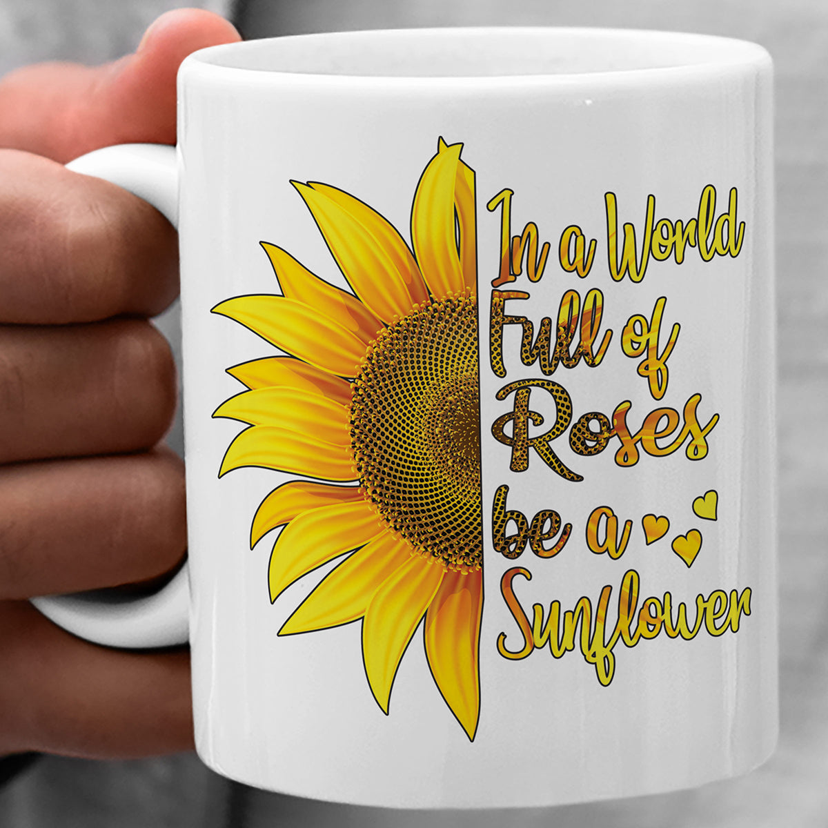 Be a Sunflower Coffee Mug