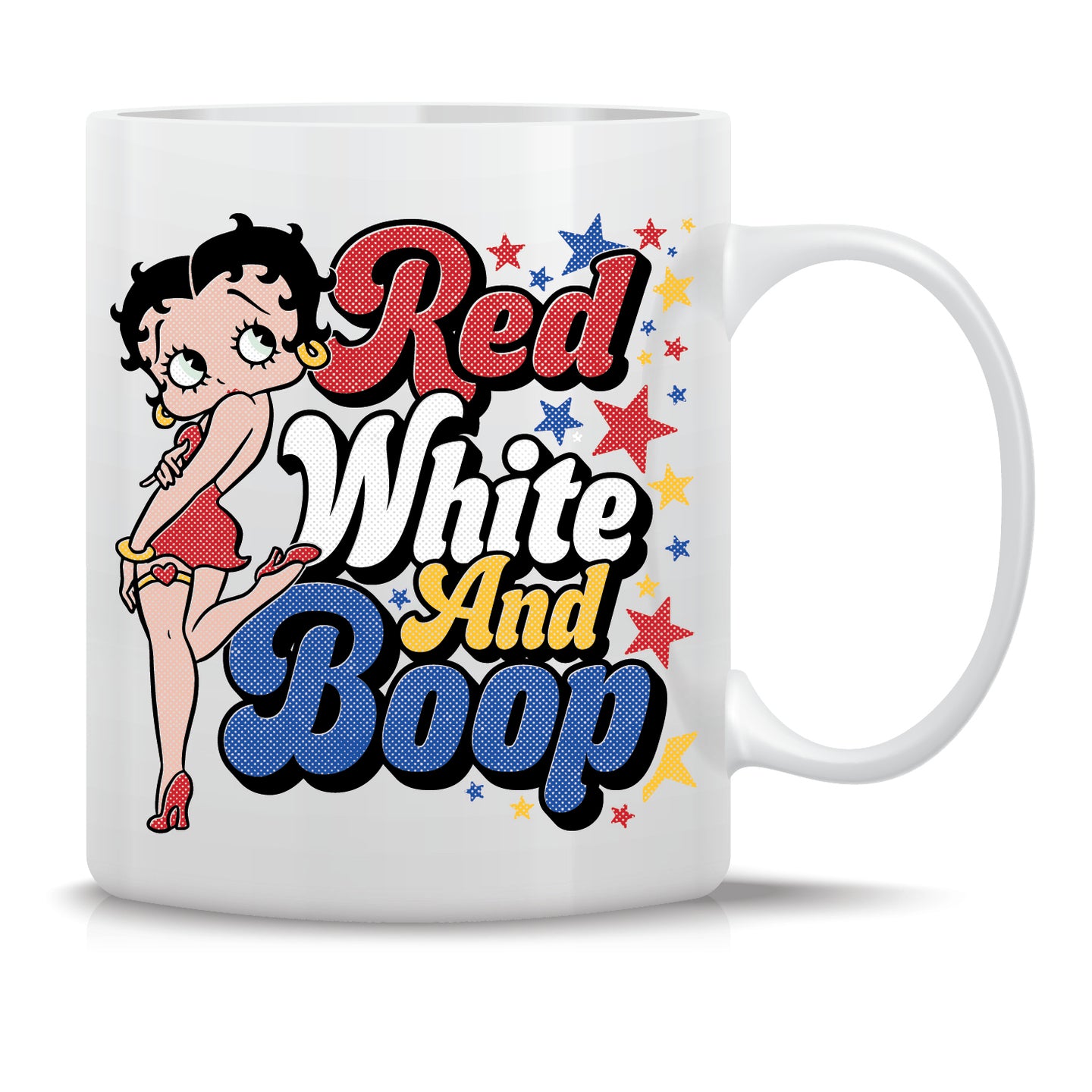 Red White and Boop Coffee Mug