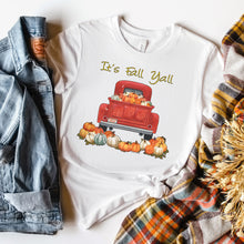 Load image into Gallery viewer, Fall Y&#39;all Truck T-shirt, Autumn Tee
