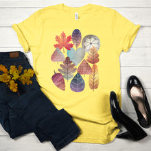Load image into Gallery viewer, Fall Leaves T-shirt, Autumn Tee
