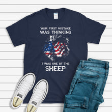 Load image into Gallery viewer, First Mistake T-shirt, Political Tee
