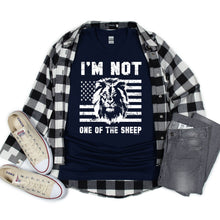 Load image into Gallery viewer, Not One Of The Sheep T-shirt, Political Tee
