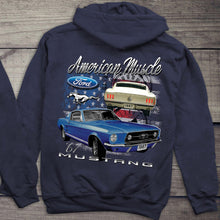 Load image into Gallery viewer, Ford Hoodie, Officially Licensed American Muscle Mustang Hooded Sweatshirt
