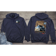 Load image into Gallery viewer, Ford Hoodie, Officially Licensed Hit The Dirt Hooded Sweatshirt
