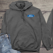 Load image into Gallery viewer, Ford Hoodie, Officially Licensed Free Wheelin Hooded Sweatshirt
