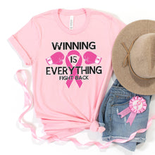 Load image into Gallery viewer, Winning Is Everything T-shirt, Cancer Awareness Tee
