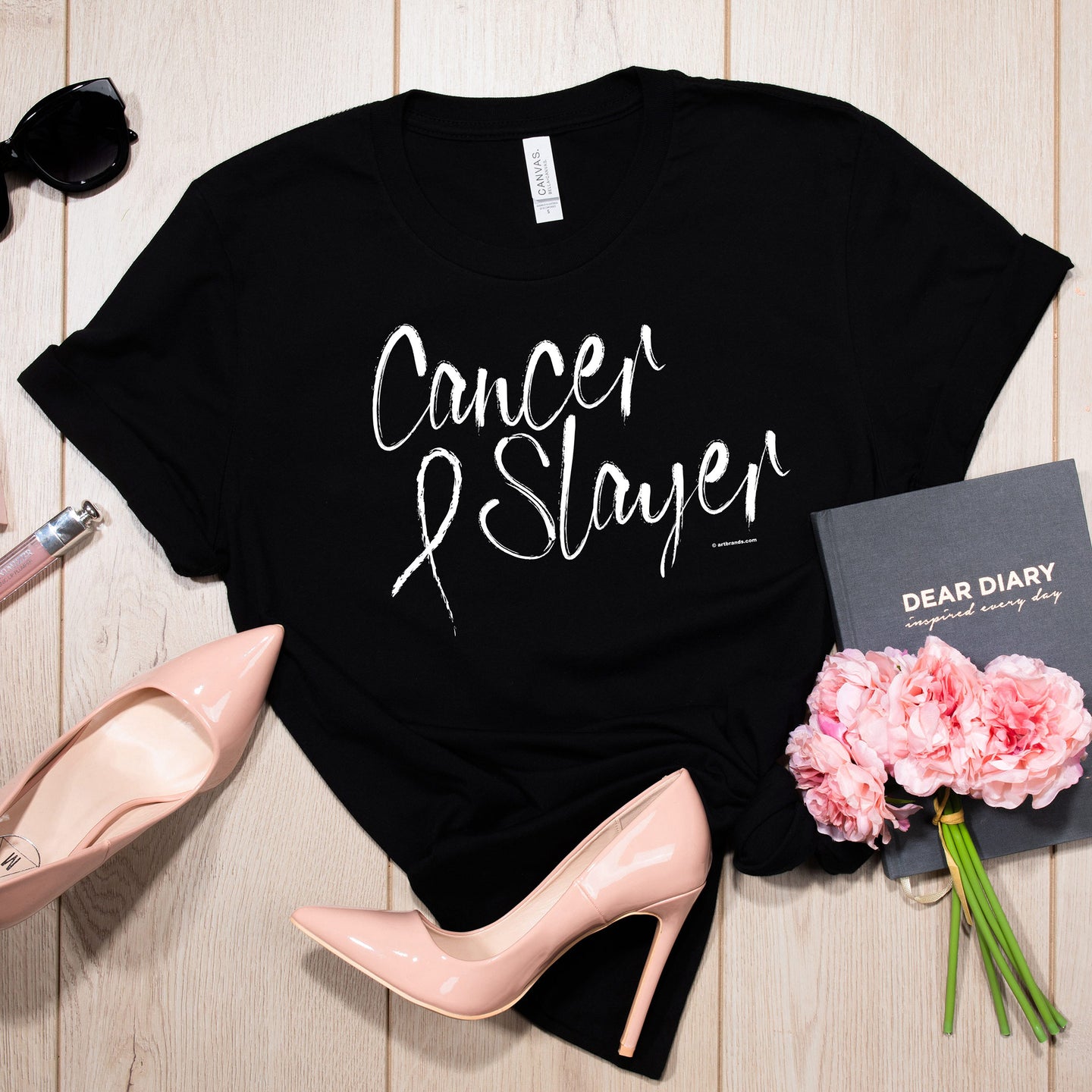Cancer Slayer T-shirt, Cancer Awareness Tee