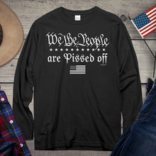 Load image into Gallery viewer, Pissed Off Stars T-shirt, Political Long Sleeve Tee
